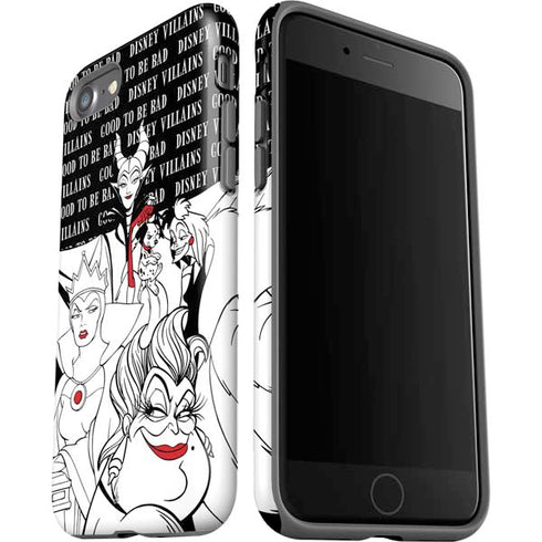Disney Villains Characters Art iPhone SE (2nd & 3rd Gen) Pro Case