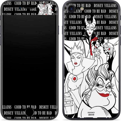 Disney Villains Characters Art iPhone SE (2nd & 3rd Gen) Skin