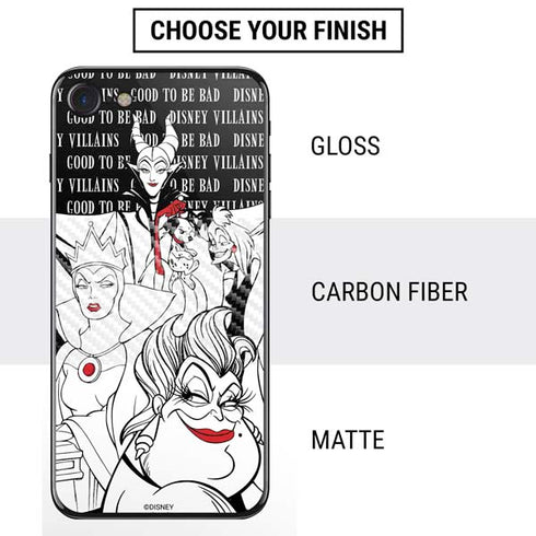 Disney Villains Characters Art iPhone SE (2nd & 3rd Gen) Skin