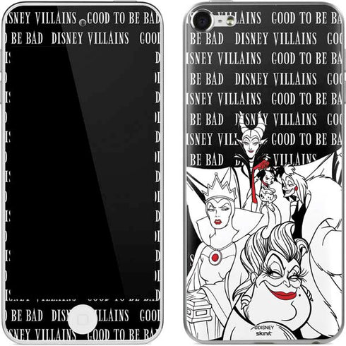 Disney Villains Characters Art Apple iPod Skin