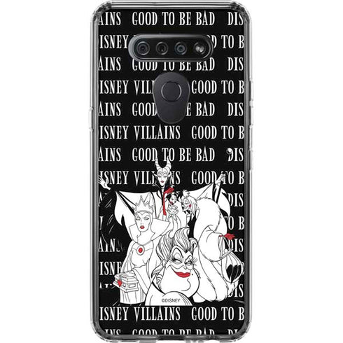 Disney Villains Characters Art LG K51/Q51 Clear Case