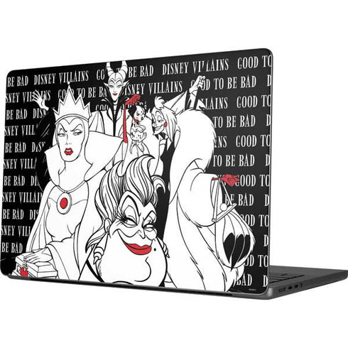 Disney Villains Characters Art MacBook Pro 14in (2021-24) Skin