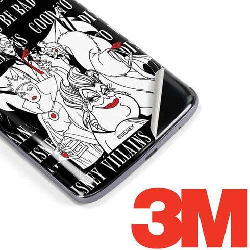 Disney Villains Characters Art Moto E5 Plus Skin
