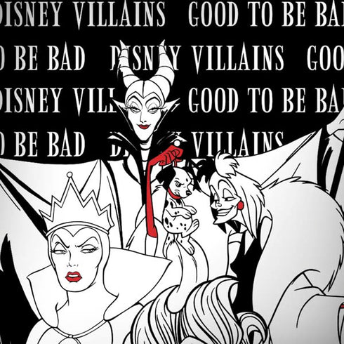 Disney Villains Characters Art Moto G6 Skin