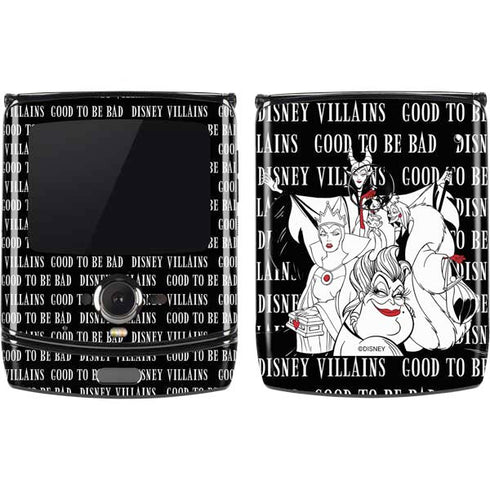 Disney Villains Characters Art Motorola RAZR Skin