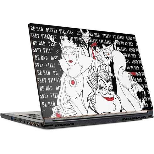 Disney Villains Characters Art MSI GS65 Stealth Laptop Skin