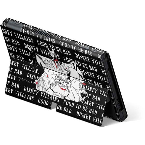 Disney Villains Characters Art Nintendo Switch OLED (2021) Skin