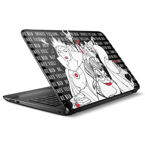 Disney Villains Characters Art HP Notebook Skin