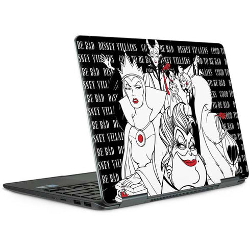 Disney Villains Characters Art Notebook 9 Pro 13in (2017) Skin