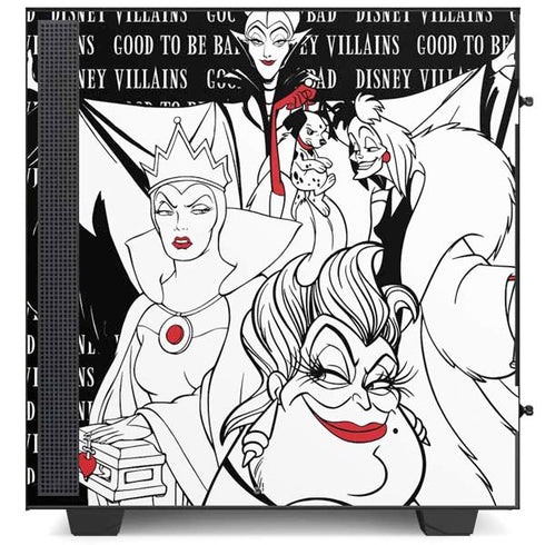 Disney Villains Characters Art NZXT H510 Compact ATX Mid-Tower Case Skin
