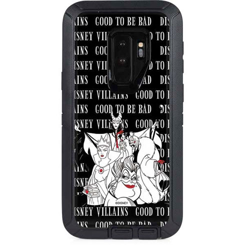 Disney Villains Characters Art Otterbox Defender Galaxy Skin