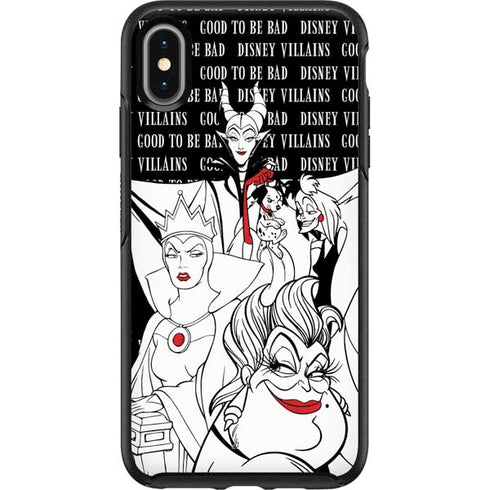 Disney Villains Characters Art Otterbox Symmetry iPhone Skin