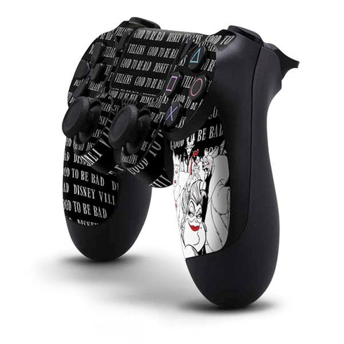 Disney Villains Characters Art PS4 Controller Skin