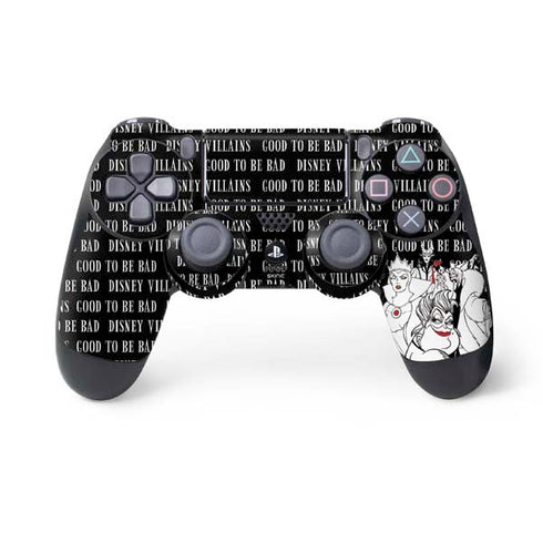 Disney Villains Characters Art PS4 Controller Skin