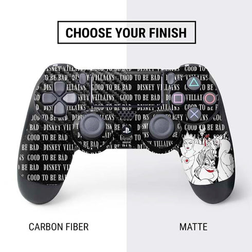 Disney Villains Characters Art PS4 Controller Skin