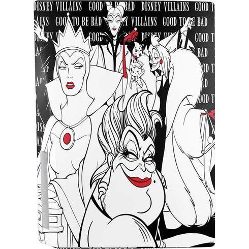 Disney Villains Characters Art PS5 Console Skin