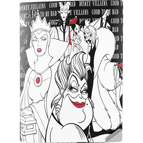 Disney Villains Characters Art PS5 Digital Edition Console Skin