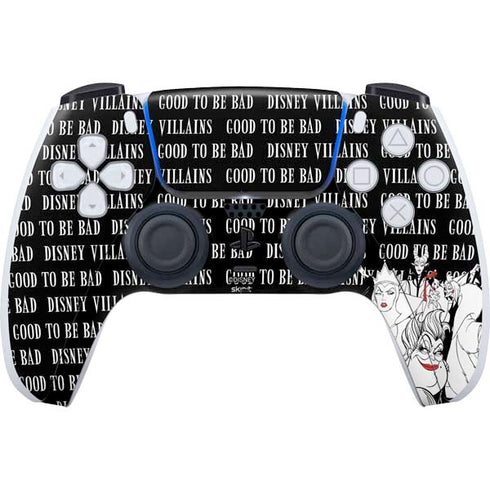 Disney Villains Characters Art PS5 Controller Skin