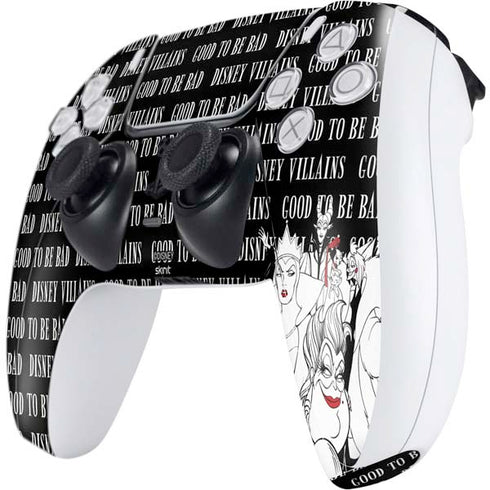 Disney Villains Characters Art PS5 Controller Skin