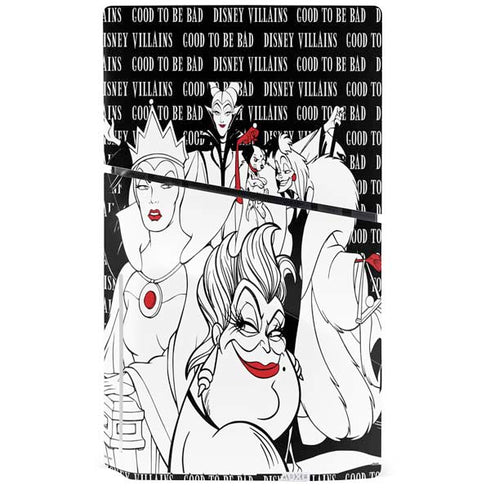 Disney Villains Characters Art PS5 Slim Disk Bundle Skin