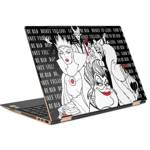 Disney Villains Characters Art HP Spectre Skin