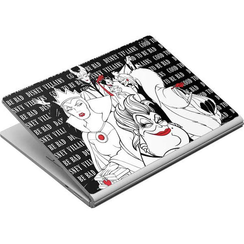 Disney Villains Characters Art Surface Book Skin