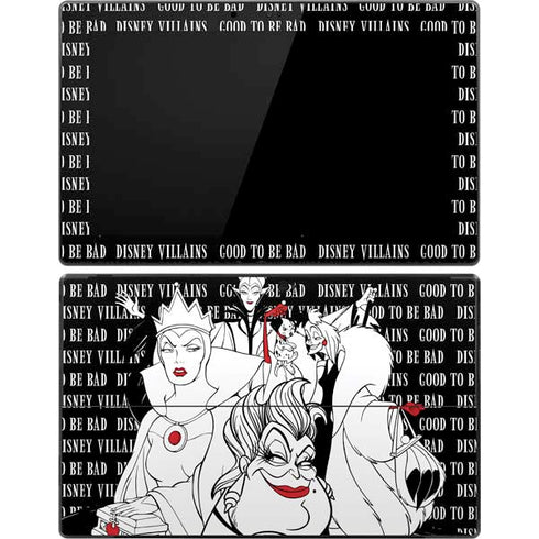 Disney Villains Characters Art Surface Pro Tablet Skin