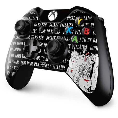 Disney Villains Characters Art Xbox One Controller Skin