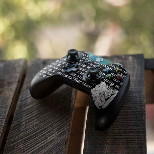 Disney Villains Characters Art Xbox One Controller Skin