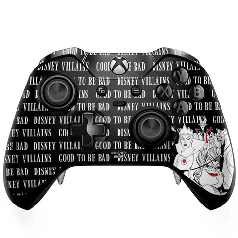 Disney Villains Characters Art Xbox One Elite Controller Skin