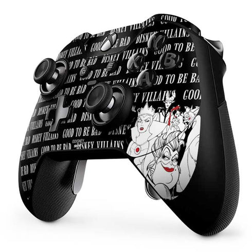 Disney Villains Characters Art Xbox One Elite Controller Skin
