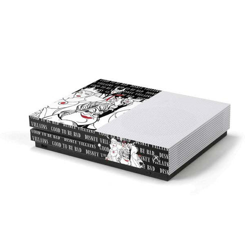 Disney Villains Characters Art Xbox One S Console Skin