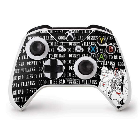 Disney Villains Characters Art Xbox One S Controller Skin