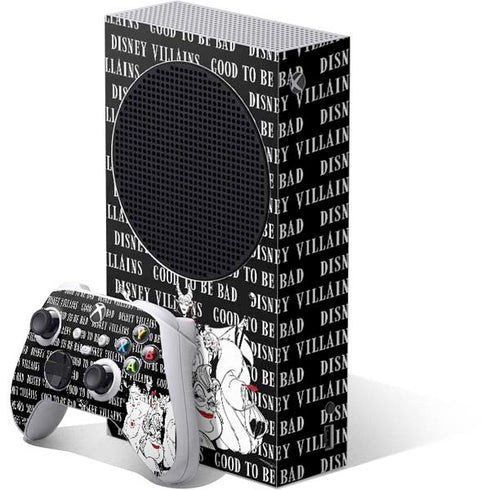 Disney Villains Characters Art Xbox Series S Bundle Skin