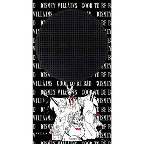 Disney Villains Characters Art Xbox Series S Console Skin