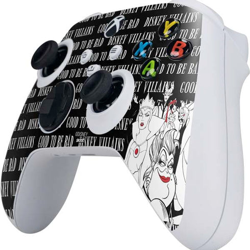 Disney Villains Characters Art Xbox Series S Controller Skin