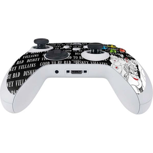 Disney Villains Characters Art Xbox Series S Controller Skin