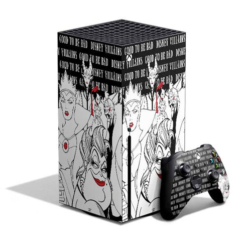 Disney Villains Characters Art Xbox Series X Bundle Skin