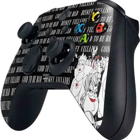 Disney Villains Characters Art Xbox Series X Controller Skin