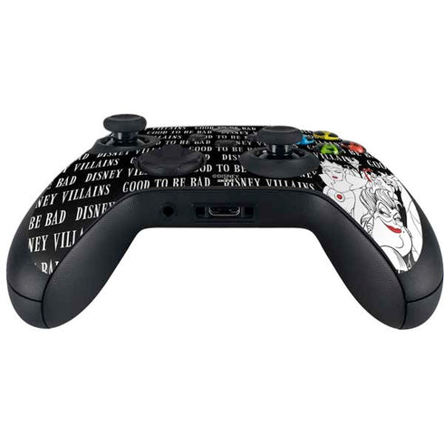 Disney Villains Characters Art Xbox Series X Controller Skin