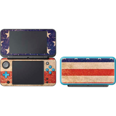 Distressed American Flag Nintendo 2DS XL (2017) Skin