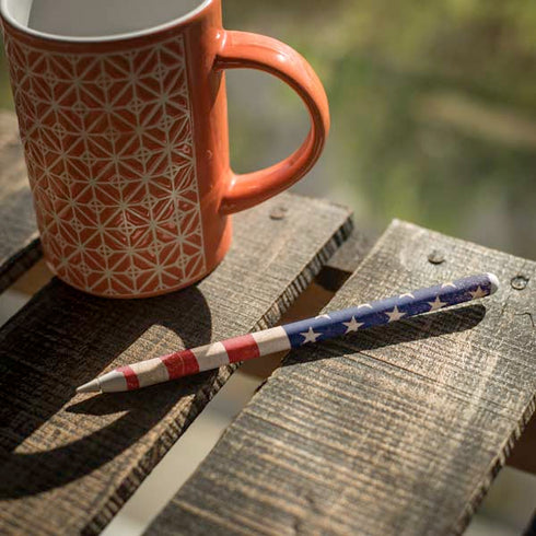 Distressed American Flag Apple Pencil (2nd Gen 2019) Skin