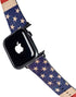 Distressed American Flag Apple Watch Band 38-40mm