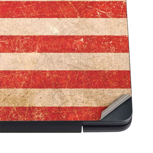 Distressed American Flag Dell Vostro Skin
