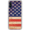 Distressed American Flag Galaxy A10e Clear Case