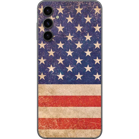 Distressed American Flag Galaxy A14 5G Skin