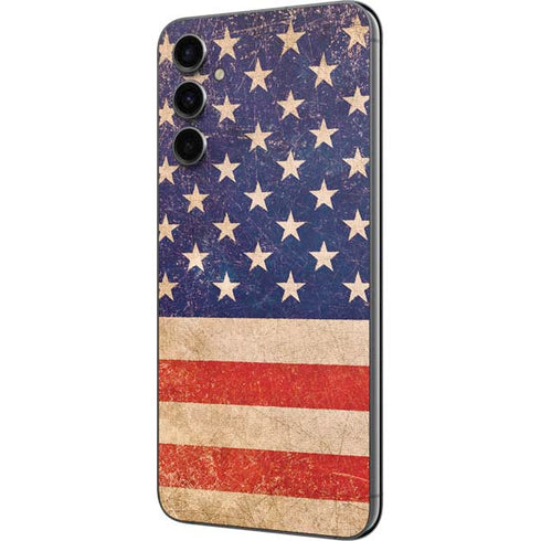 Distressed American Flag Galaxy A14 5G Skin