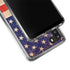 Distressed American Flag Galaxy A21 Clear Case