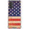 Distressed American Flag Galaxy A32 5G Clear Case