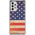 Distressed American Flag Galaxy A53 5G Clear Case